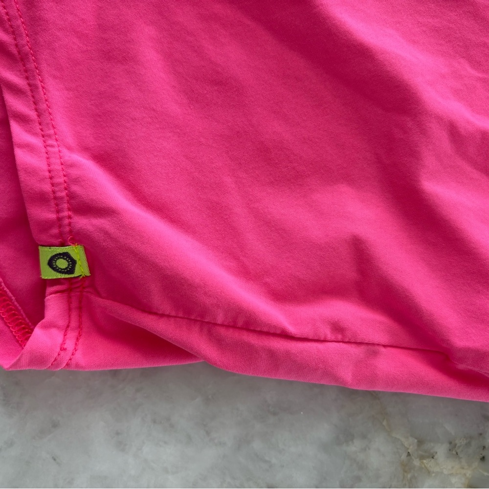Lucky in Love Pink and Orange tennis  Skirt and tank - Picture 4 of 6